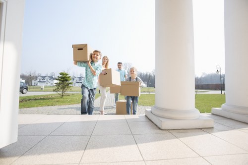 Step-by-step furniture pick-up process in Lewisham