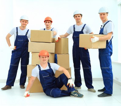 Satisfied customers after Lewisham house removal services