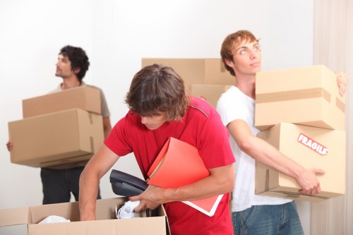 Different sizes of moving trucks available