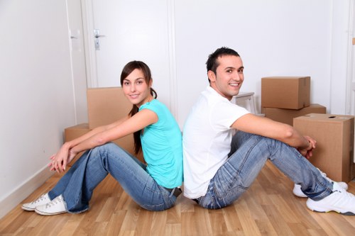 Packing boxes and materials for moving